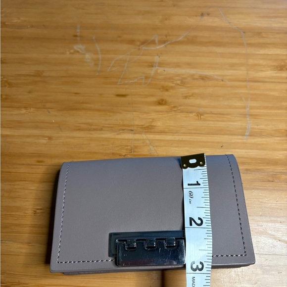 EUC Zac Zac Posen- Earthette Leather Mini Wallet Card Holder in Color Smog. - Picture 7 of 8